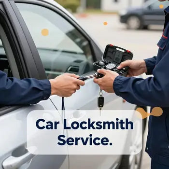 Automotive locksmith in Westfield MA providing car lockout and key replacement services