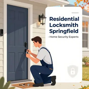 Professional door lock installation service for homes in Springfield
